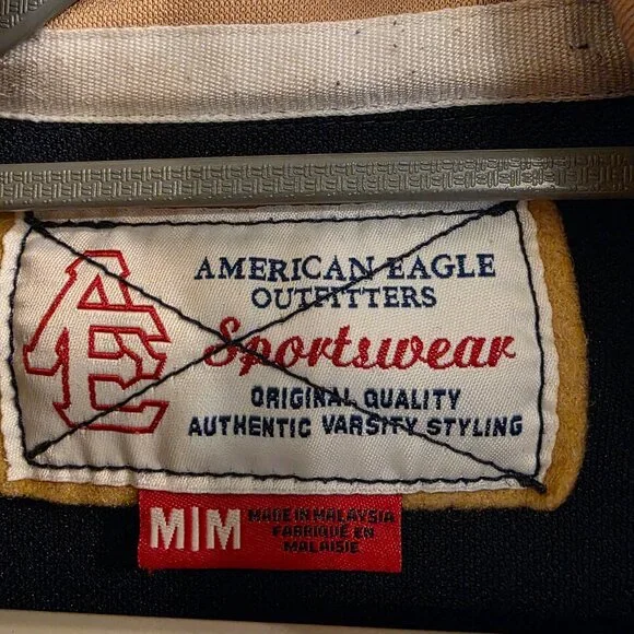 American Eagle Outfitters Men’s Medium Zip-Up Track Jacket - Picture 3 of 7